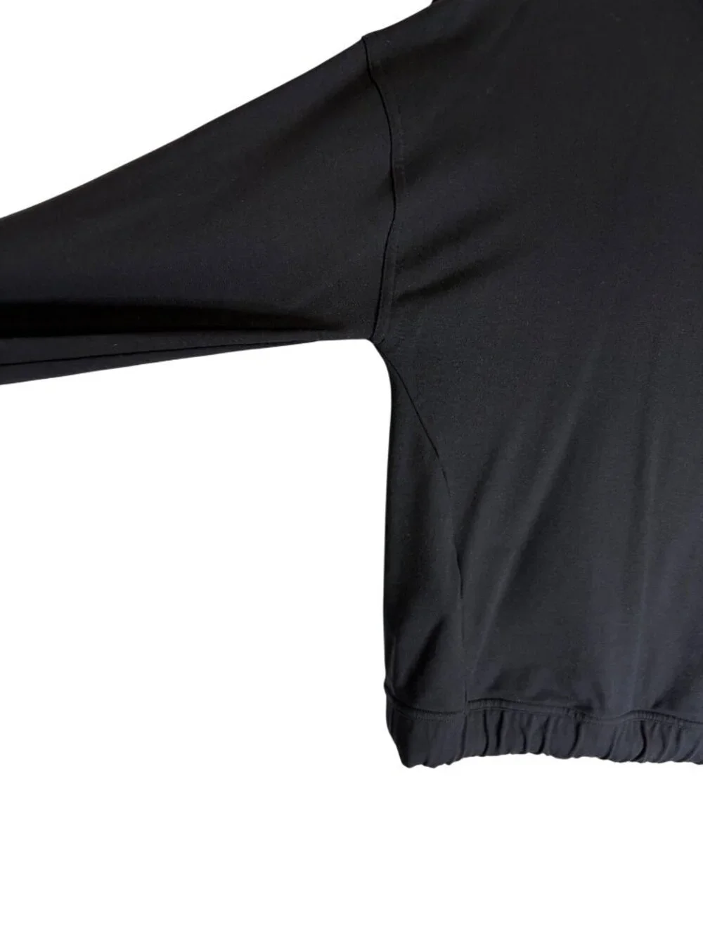 Lululemon Twisted & Tucked Pullover Black-sz 4